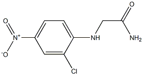 2-[(2-chloro-4-nitrophenyl)amino]acetamide Structure