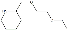 2-[(2-ethoxyethoxy)methyl]piperidine 구조식 이미지