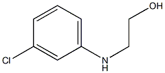 2-[(3-chlorophenyl)amino]ethan-1-ol 구조식 이미지