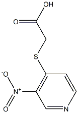 2-[(3-nitropyridin-4-yl)sulfanyl]acetic acid Structure