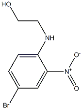 2-[(4-bromo-2-nitrophenyl)amino]ethan-1-ol Structure