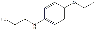 2-[(4-ethoxyphenyl)amino]ethan-1-ol Structure