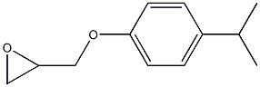 2-[(4-isopropylphenoxy)methyl]oxirane 구조식 이미지