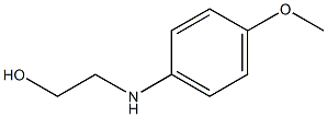 2-[(4-methoxyphenyl)amino]ethan-1-ol Structure