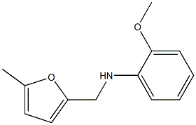 2-methoxy-N-[(5-methylfuran-2-yl)methyl]aniline 구조식 이미지