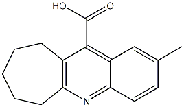 2-methyl-6H,7H,8H,9H,10H-cyclohepta[b]quinoline-11-carboxylic acid Structure