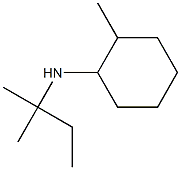 2-methyl-N-(2-methylbutan-2-yl)cyclohexan-1-amine 구조식 이미지