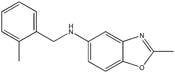 2-methyl-N-[(2-methylphenyl)methyl]-1,3-benzoxazol-5-amine Structure