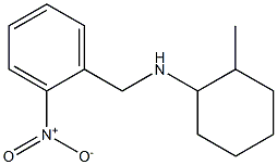 2-methyl-N-[(2-nitrophenyl)methyl]cyclohexan-1-amine Structure