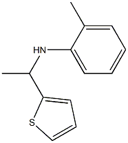 2-methyl-N-[1-(thiophen-2-yl)ethyl]aniline 구조식 이미지