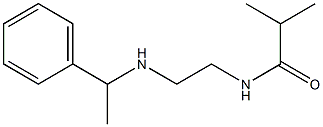 2-methyl-N-{2-[(1-phenylethyl)amino]ethyl}propanamide Structure