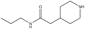 2-piperidin-4-yl-N-propylacetamide 구조식 이미지