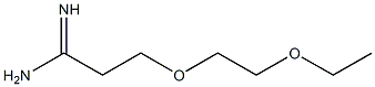 3-(2-ethoxyethoxy)propanimidamide Structure