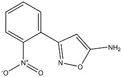 3-(2-nitrophenyl)-1,2-oxazol-5-amine Structure