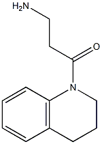 3-(3,4-dihydroquinolin-1(2H)-yl)-3-oxopropan-1-amine Structure