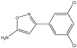 3-(3,5-dichlorophenyl)-1,2-oxazol-5-amine Structure