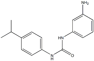 3-(3-aminophenyl)-1-[4-(propan-2-yl)phenyl]urea Structure