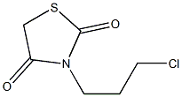 3-(3-chloropropyl)-1,3-thiazolidine-2,4-dione 구조식 이미지