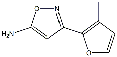 3-(3-methylfuran-2-yl)-1,2-oxazol-5-amine Structure