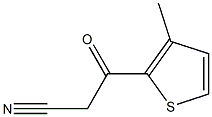 3-(3-methylthien-2-yl)-3-oxopropanenitrile 구조식 이미지