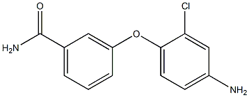 3-(4-amino-2-chlorophenoxy)benzamide 구조식 이미지