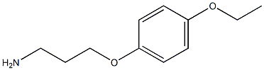 3-(4-ethoxyphenoxy)propan-1-amine Structure