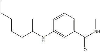 3-(heptan-2-ylamino)-N-methylbenzamide 구조식 이미지