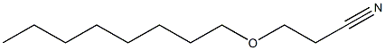 3-(octyloxy)propanenitrile Structure