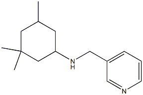 3,3,5-trimethyl-N-(pyridin-3-ylmethyl)cyclohexan-1-amine Structure