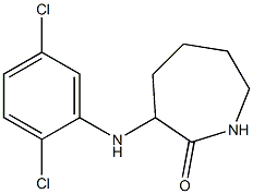 3-[(2,5-dichlorophenyl)amino]azepan-2-one 구조식 이미지