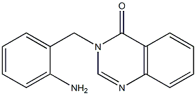 3-[(2-aminophenyl)methyl]-3,4-dihydroquinazolin-4-one 구조식 이미지