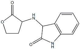 3-[(2-oxooxolan-3-yl)amino]-2,3-dihydro-1H-indol-2-one 구조식 이미지