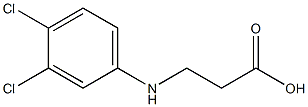 3-[(3,4-dichlorophenyl)amino]propanoic acid 구조식 이미지