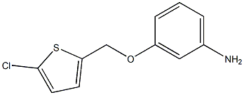 3-[(5-chlorothiophen-2-yl)methoxy]aniline 구조식 이미지