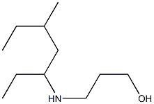 3-[(5-methylheptan-3-yl)amino]propan-1-ol Structure