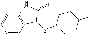 3-[(5-methylhexan-2-yl)amino]-2,3-dihydro-1H-indol-2-one Structure