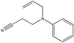 3-[allyl(phenyl)amino]propanenitrile 구조식 이미지