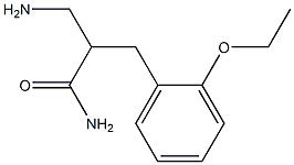 3-amino-2-[(2-ethoxyphenyl)methyl]propanamide 구조식 이미지