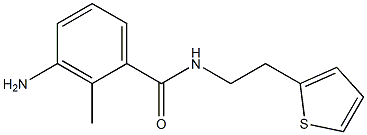 3-amino-2-methyl-N-(2-thien-2-ylethyl)benzamide Structure