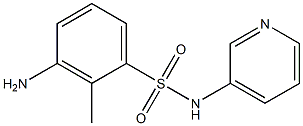 3-amino-2-methyl-N-(pyridin-3-yl)benzene-1-sulfonamide Structure