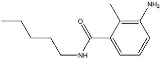 3-amino-2-methyl-N-pentylbenzamide 구조식 이미지