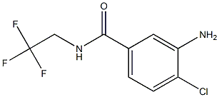 3-amino-4-chloro-N-(2,2,2-trifluoroethyl)benzamide 구조식 이미지