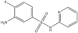 3-amino-4-fluoro-N-(pyridin-2-yl)benzene-1-sulfonamide 구조식 이미지