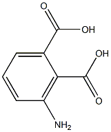 3-aminobenzene-1,2-dicarboxylic acid 구조식 이미지