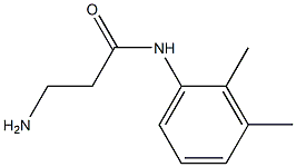 3-amino-N-(2,3-dimethylphenyl)propanamide 구조식 이미지