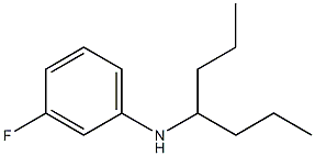 3-fluoro-N-(heptan-4-yl)aniline 구조식 이미지