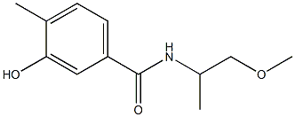 3-hydroxy-N-(1-methoxypropan-2-yl)-4-methylbenzamide 구조식 이미지