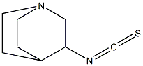 3-isothiocyanato-1-azabicyclo[2.2.2]octane 구조식 이미지