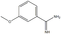 3-methoxybenzenecarboximidamide 구조식 이미지