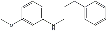 3-methoxy-N-(3-phenylpropyl)aniline Structure